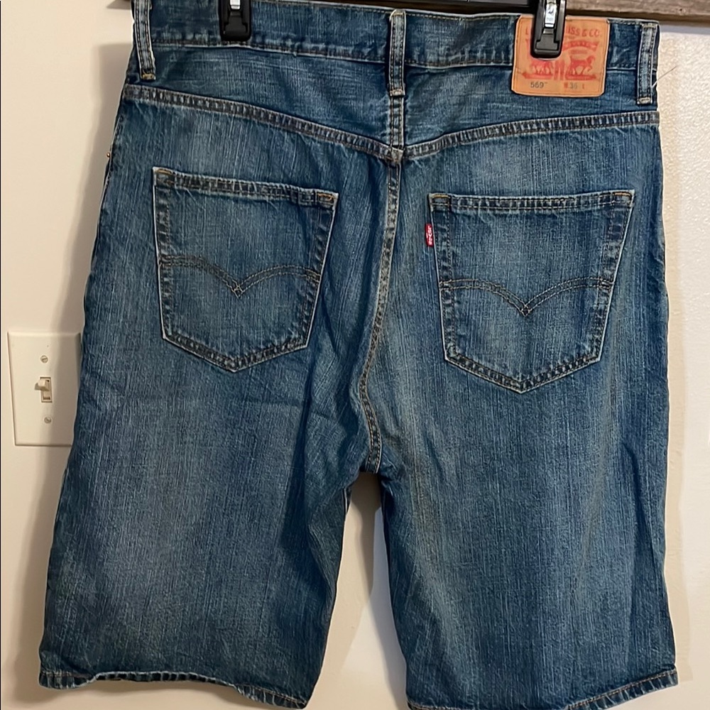 Levi's Men's Blue Denim Shorts